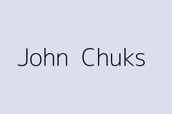 John  Chuks